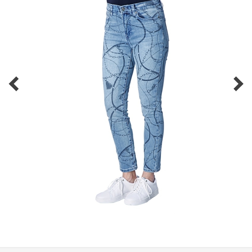 New Stretch print Jean 8